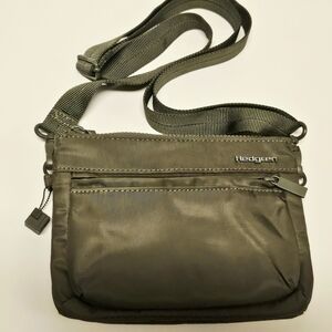 Hedgren Nylon Crossbody Bag Convertible Belt Bag Olive Green Shoulder Purse New